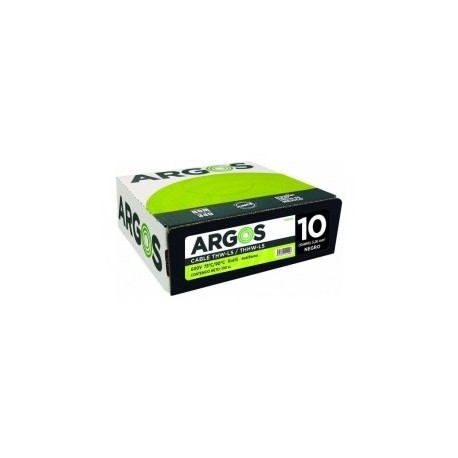 Cable THW Cal. 10 Argos Negro